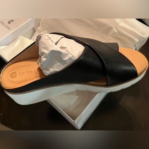 NIB Corso Como wedge sandals